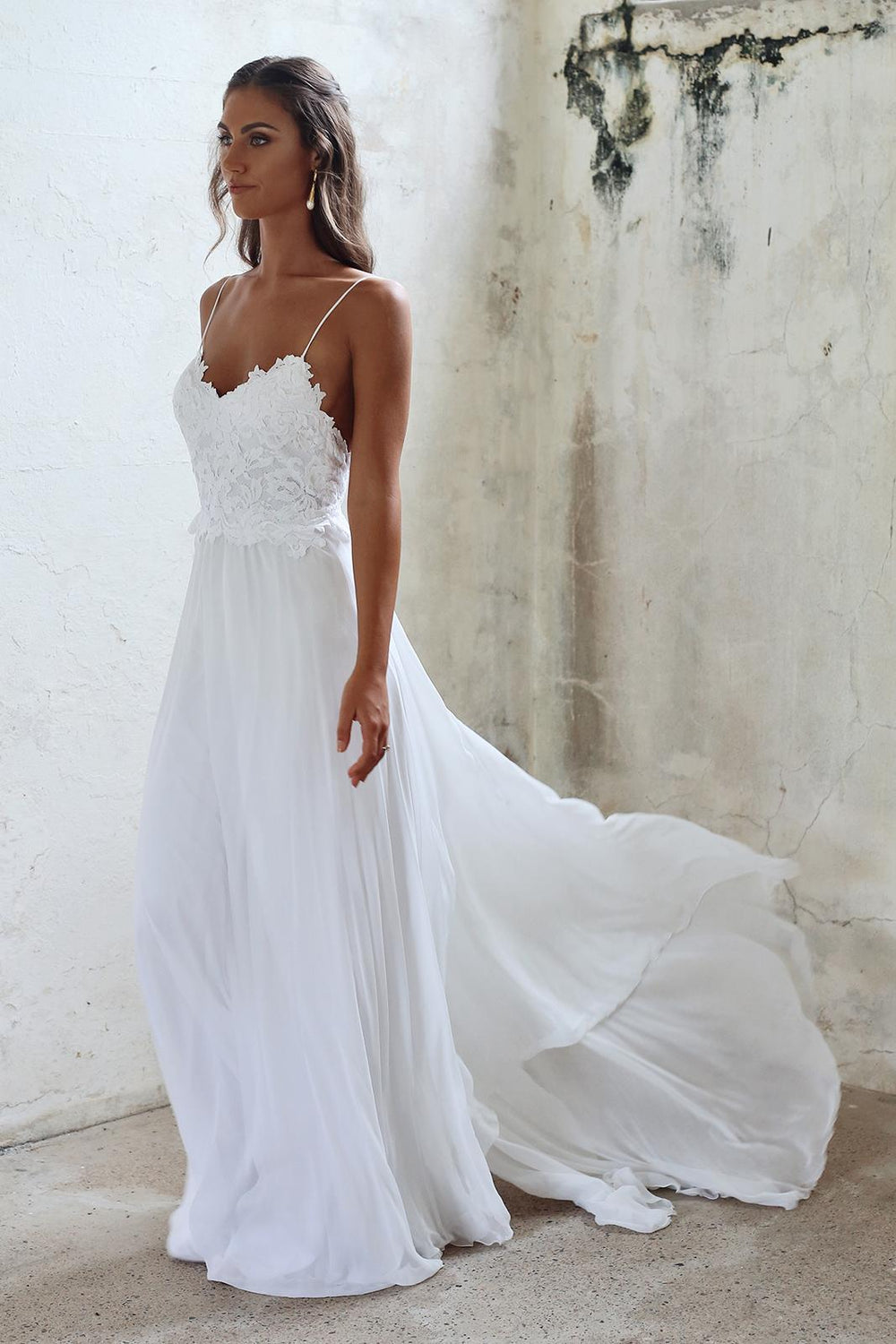 simple wedding dress